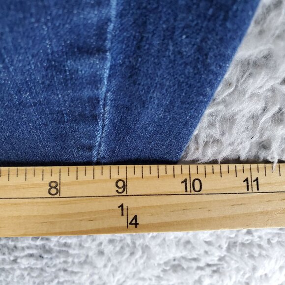 Lane Bryant Jeans Womens Size Plus 24 Blue Girlfriend Crop Stretch Denim - Picture 8 of 12